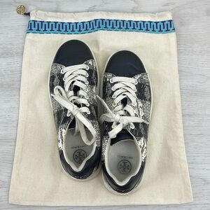 Tory Burch Leather Sneakers with Dust Bag